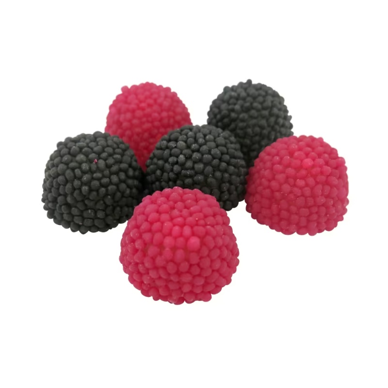 Black & Red Blackberry Raspberry Berries Pick & Mix Sweets Kingsway 100g